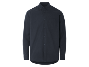 esmara Men Heren overhemd (Marineblauw, S)
