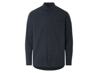 esmara Men Heren overhemd (Marineblauw, S)