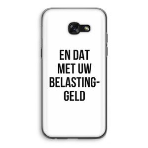 Belastinggeld: Samsung Galaxy A5 (2017) Transparant Hoesje