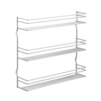 Metaltex space saver smart kitchen pepito kruidenrek 3 etages 36x32x8 cm zilver Metaltex space saver smart kitchen pepito kruidenrek 3 etages 36x32x8 cm zilver