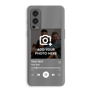 Music Player: OnePlus Nord 2 5G Transparant Hoesje