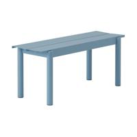 Muuto Linear Steel tuinbank 110 cm Pale Blue