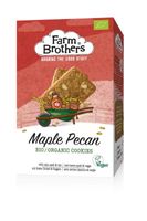 Farm Brothers Maple & pecan koekjes vegan bio (150 gr) - thumbnail