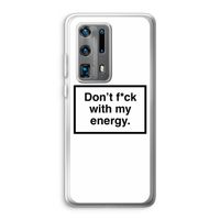 My energy: Huawei P40 Pro Plus Transparant Hoesje