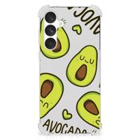 Samsung Galaxy A55 Stevig | Bumper Hoesje | Avocado Singing