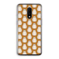 Uilen: OnePlus 7 Transparant Hoesje