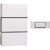 CHACON Bedrade deurbel met drukknop