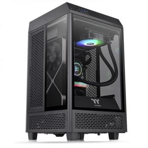 Thermaltake The Tower 100 Mini Tower tower behuizing 2x USB-A 3.2 (5 Gbit/s), USB-C 3.2 (5 Gbit/s), 2x Audio, Window-kit