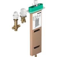 Hansgrohe sBox inbouwdeel 3-gats badrandkraan 13481180 - thumbnail