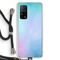 mist pastel: Xiaomi Mi 10T 5G Transparant Hoesje met koord