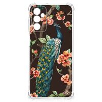 Samsung Galaxy M13 4G | M23 Case Anti-shock Pauw met Bloemen - thumbnail