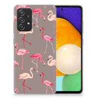 Samsung Galaxy A52 (5G/4G) | TPU Hoesje | Flamingo