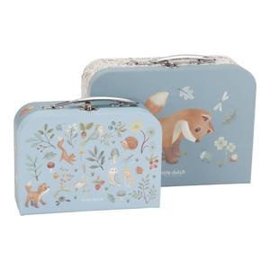 Little Dutch Forest Friends kofferset - blauw