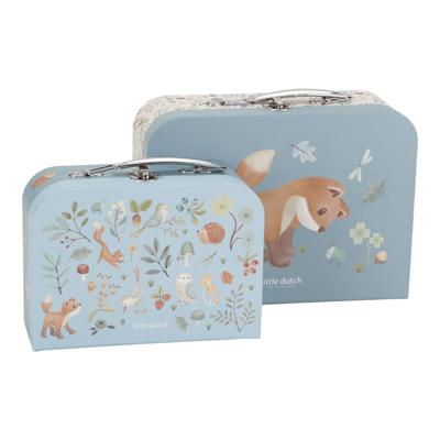 Little Dutch Forest Friends kofferset - blauw