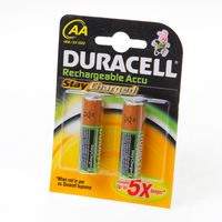 Batterij Duracell penl.oplaadb.aa(4) - thumbnail