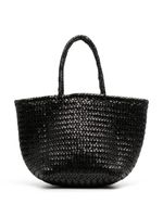 DRAGON DIFFUSION sac cabas Grace Basket en cuir - Noir - thumbnail