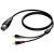 Procab CLA703 Classic 1x XLR - 2x RCA verloopkabel 1.5m