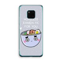 I'm A Hopeless Ramen-Tic For You: Huawei Mate 20 Pro Transparant Hoesje