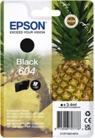 Epson 604 inktcartridge 1 stuk(s) Origineel Normaal rendement Zwart - thumbnail