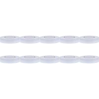 Yurga Isolatietape Wit 20mm x 18m - 10 Stuks