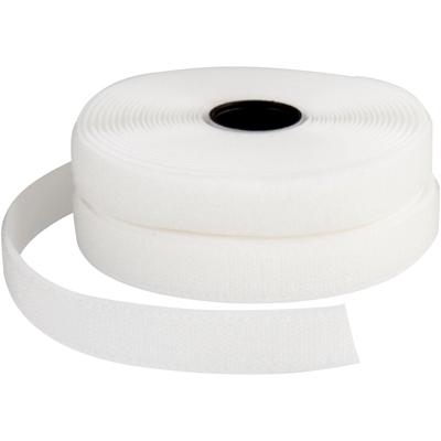 Creativ Company Klitteband haak en lussluiting, b: 20 mm, wit, 5 m/ 1 rol