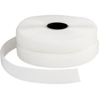 Creativ Company Klitteband haak en lussluiting, b: 20 mm, wit, 5 m/ 1 rol