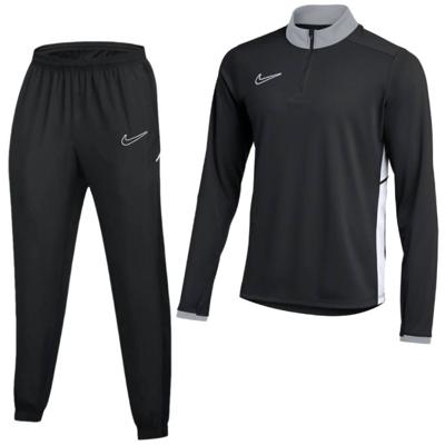 Nike Academy 25 Trainingspak 1/4-Zip Zwart Grijs Wit