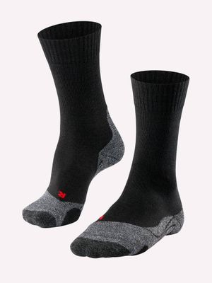 FALKE - Wandelsokken - TK2 Women - Zwart - 3000, Maat:39-40