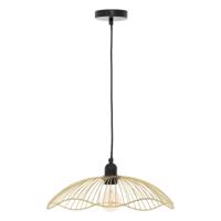 Atmosphera Hanglamp Galtieri - D34 cm - metaal draad - kleur goud - Design lamp - Lampenkap