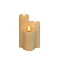 LED Druipkaarsen 3 LED Ivoor 16,5cm LED Druipkaarsen 3 LED Ivoor 16,5cm