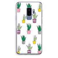 Sanseveria: Samsung Galaxy S9 Plus Transparant Hoesje