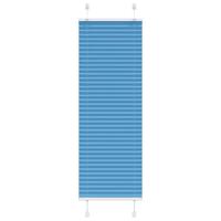 Pliss rolgordijn 45x100 cm stofbreedte 44,4 cm polyester blauw