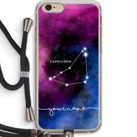 Sterrenbeeld - Donker: iPhone 6 PLUS / 6S PLUS Transparant Hoesje met koord