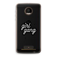 Girl Gang: Motorola Moto Z Force Transparant Hoesje