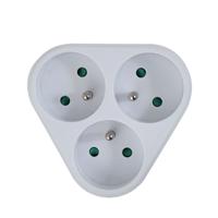 Esperanza ELK303W Elektrische splitter 3 stopcontacten Wit