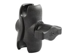 Rammount Composite Short Double Socket Arm 1"