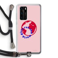 Run The World: Huawei P40 Transparant Hoesje met koord