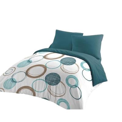 Dekbedovertrek HOME LINGE PASSION Groen 240 x 260 cm Cirkels