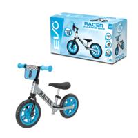 EVO loopfiets - 10 inch - zilver/blauw