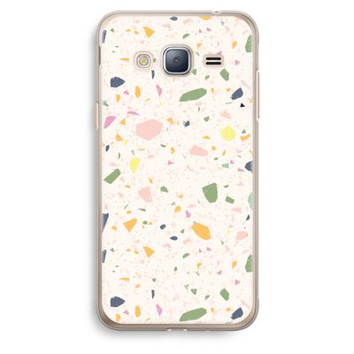 Terrazzo N°21: Samsung Galaxy J3 (2016) Transparant Hoesje