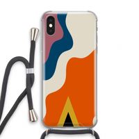 Noor A: iPhone X Transparant Hoesje met koord