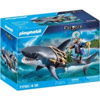 Playmobil 71793 Pirates Reuzenhaai met Piraat