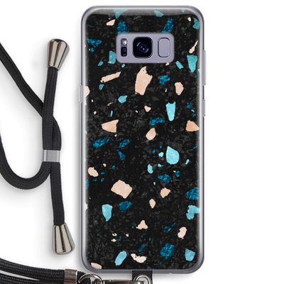 Terrazzo N°11: Samsung Galaxy S8 Plus Transparant Hoesje met koord