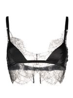 Dolce & Gabbana soutien-gorge à détails en dentelle - Noir