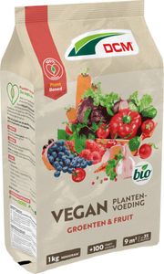 DCM vegan groente &amp; fruit voeding 1 kg