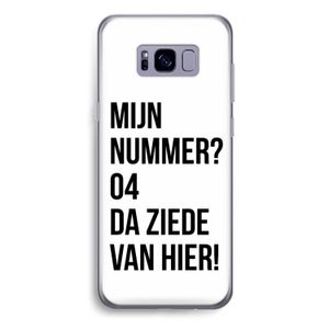 Da ziede van hier: Samsung Galaxy S8 Plus Transparant Hoesje