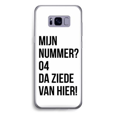 Da ziede van hier: Samsung Galaxy S8 Plus Transparant Hoesje