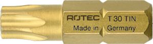 Rotec PRO Insertbit T 40 L=25mm C 6,3 TIN - 10 stuks - 8062040