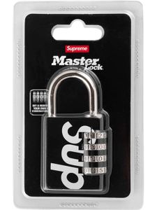 Supreme cadenas Master à logo imprimé - Noir