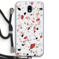 Terrazzo N°12: Samsung Galaxy J5 (2017) Transparant Hoesje met koord